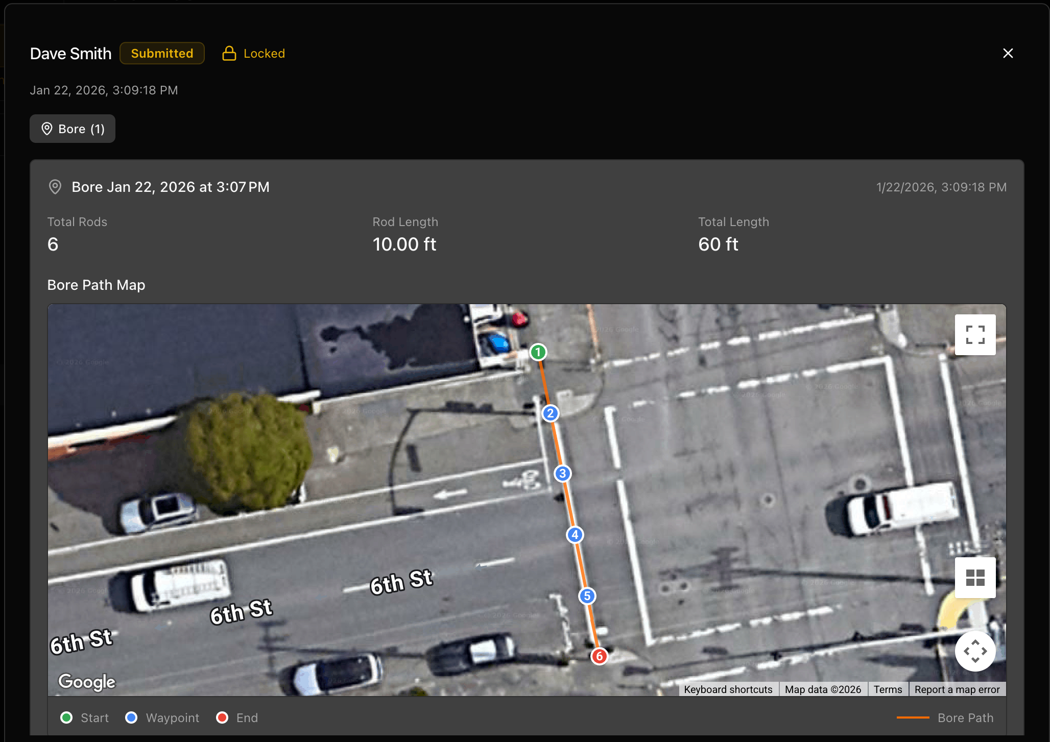 Field inbox submission review