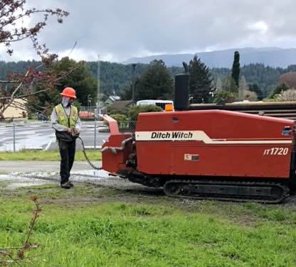 Ditch Witch drill rig